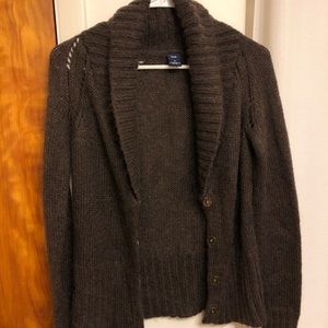 Gap Brown Cardigan Sweater